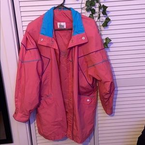 Mariel Vintage Pink and blue Jacket